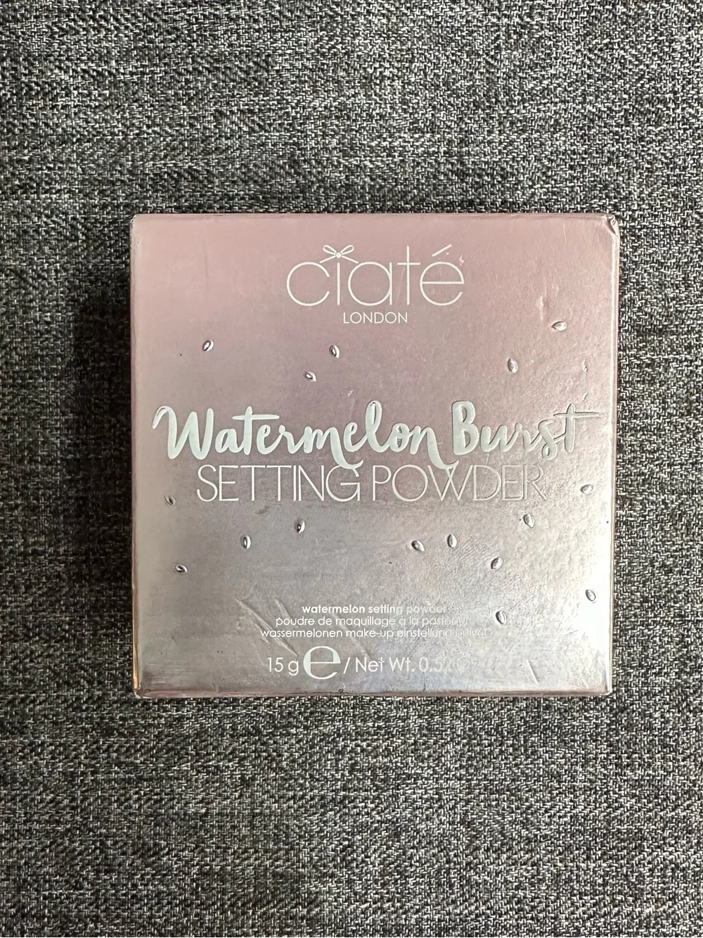 NEW Ciate London Watermelon Burst Setting Powder Loose Full Size 15g .52oz